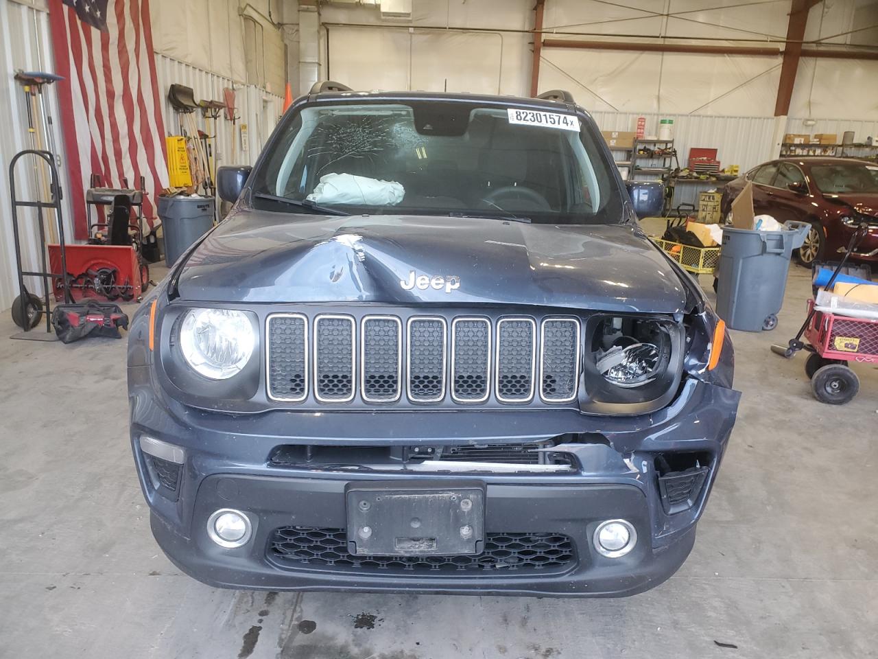 2021 Jeep Renegade VIN ZACNJDBB0MPM76061 Copart auction photo, front end / minor dent/scratches damage thumbnail 5