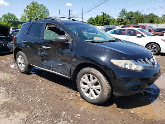 2014 Nissan Murano VIN JN8AZ1MW5EW513638 Copart auction photo, side / front end damage thumbnail 4
