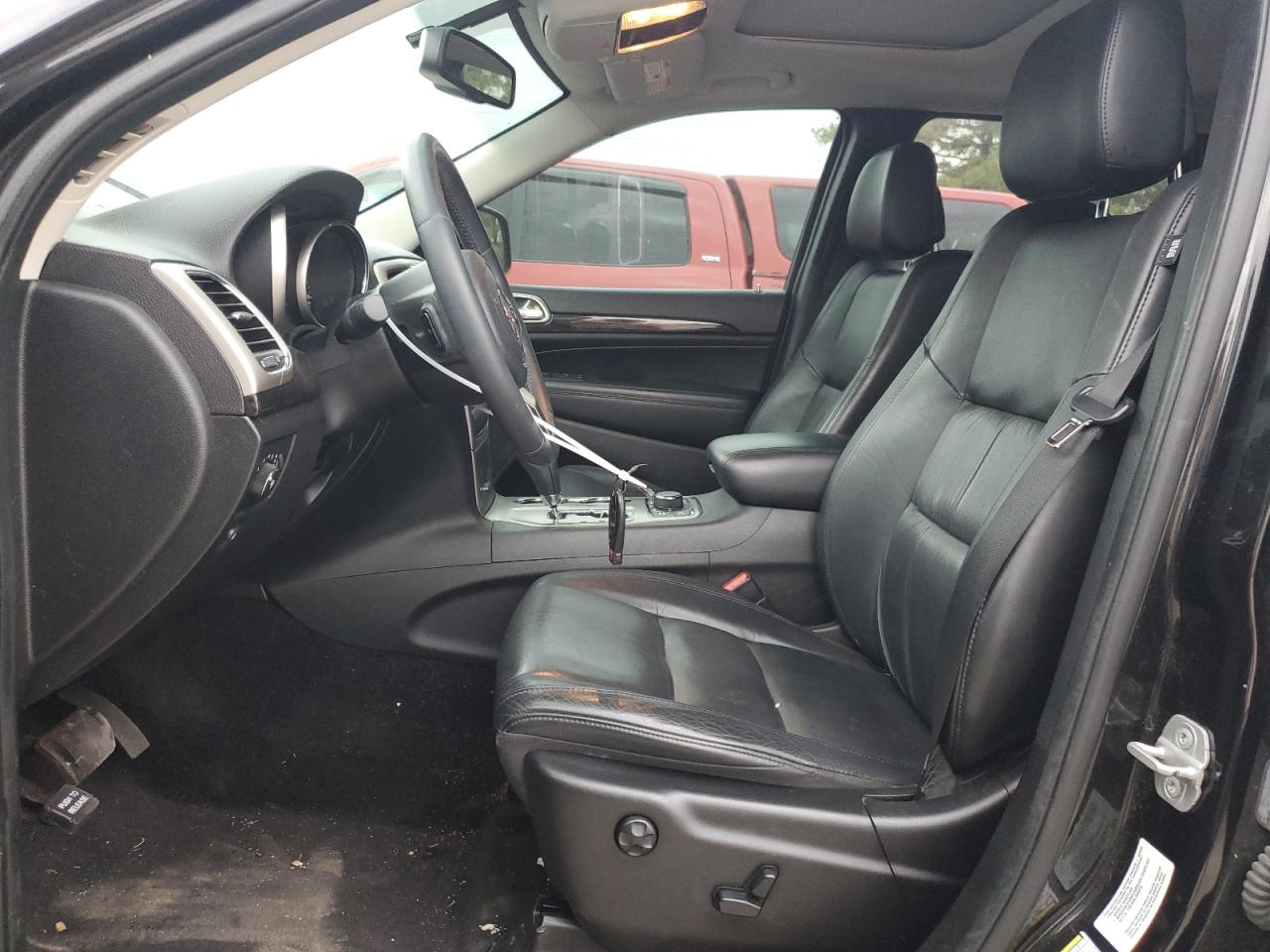 2013 Jeep Grand Cherokee VIN 1C4RJFAT5DC619262 Copart auction photo, front end / frame damage damage thumbnail 7