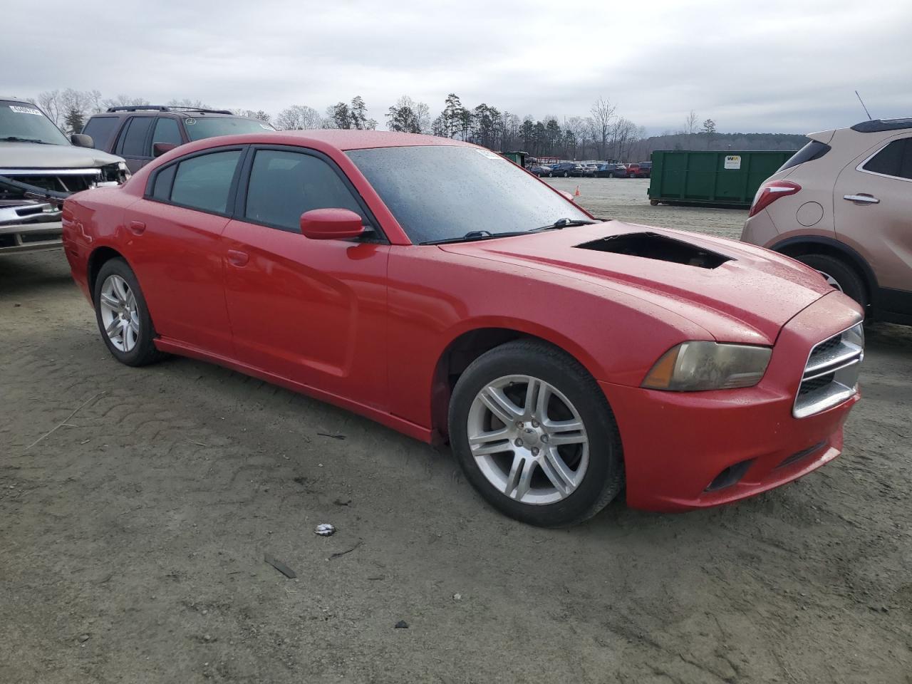 2011 Dodge Charger VIN 2B3CL3CG9BH511415 Copart auction photo, front end damage thumbnail 4