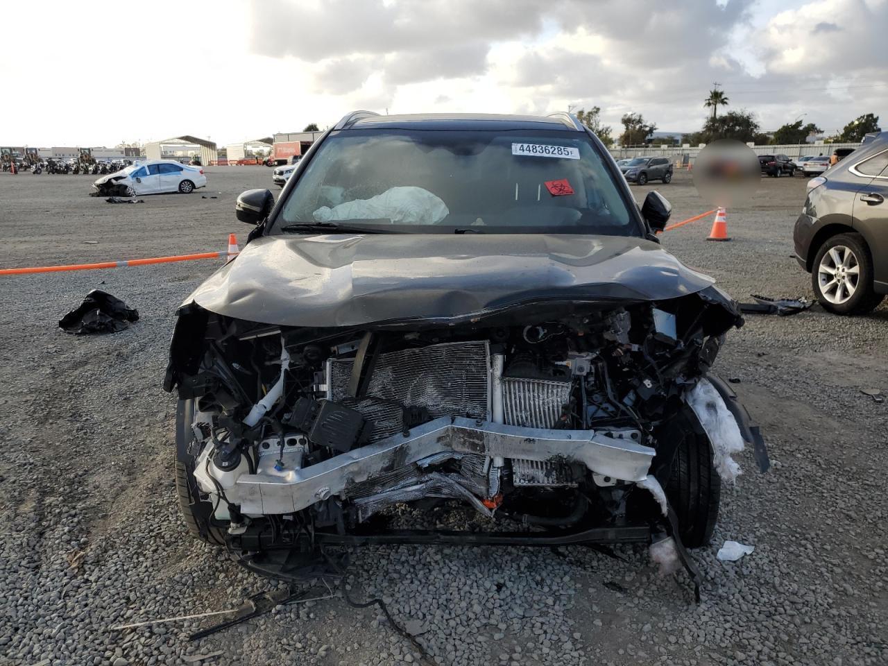 2022 KIA Sorento VIN KNDRH4LG3N5116139 Copart auction photo, front end damage thumbnail 5