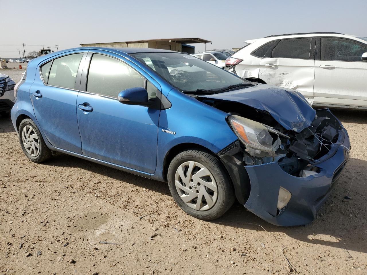 2015 Toyota Prius VIN JTDKDTB37F1088120 Copart auction photo, front end / minor dent/scratches damage thumbnail 4