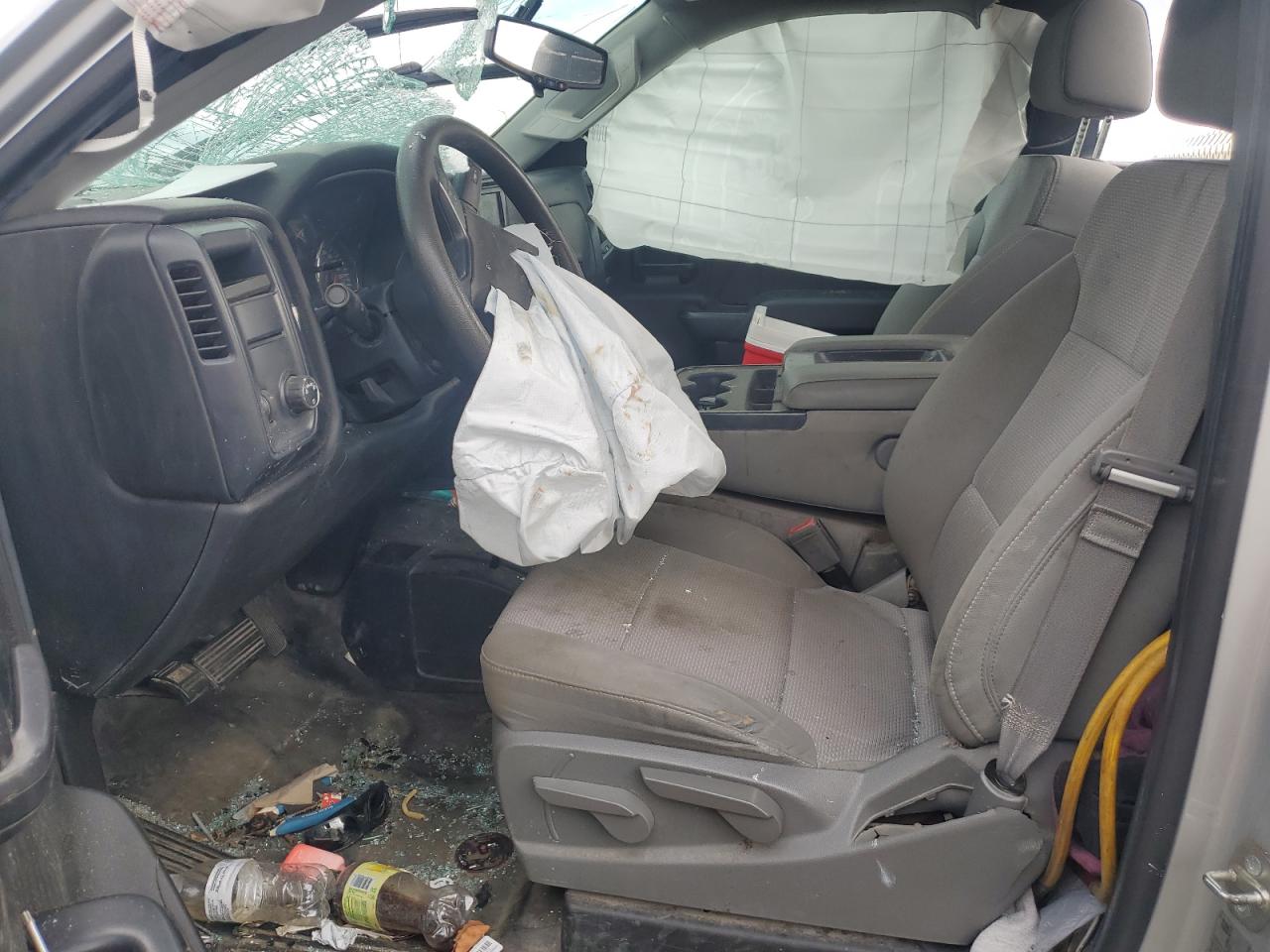 2015 Chevrolet Silverado VIN 1GCNKPEC6FZ408387 Copart auction photo, all over damage thumbnail 7