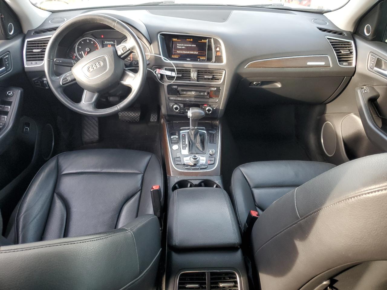 2017 Audi Q5 VIN WA1L2AFP1HA061746 Copart auction photo, front end damage thumbnail 8