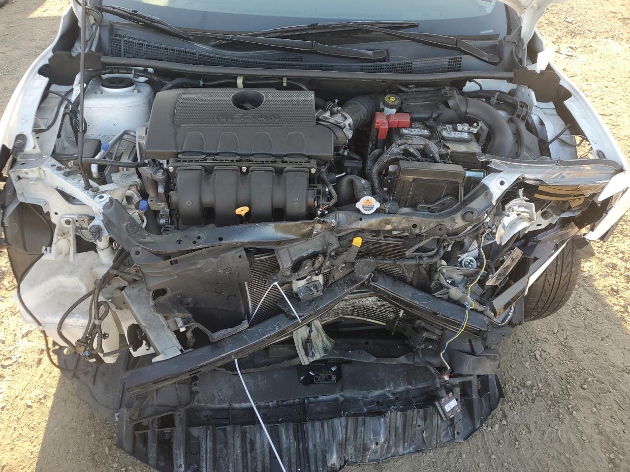2019 Nissan Sentra VIN 3N1AB7AP4KY383990 Copart auction photo, front end damage thumbnail 11