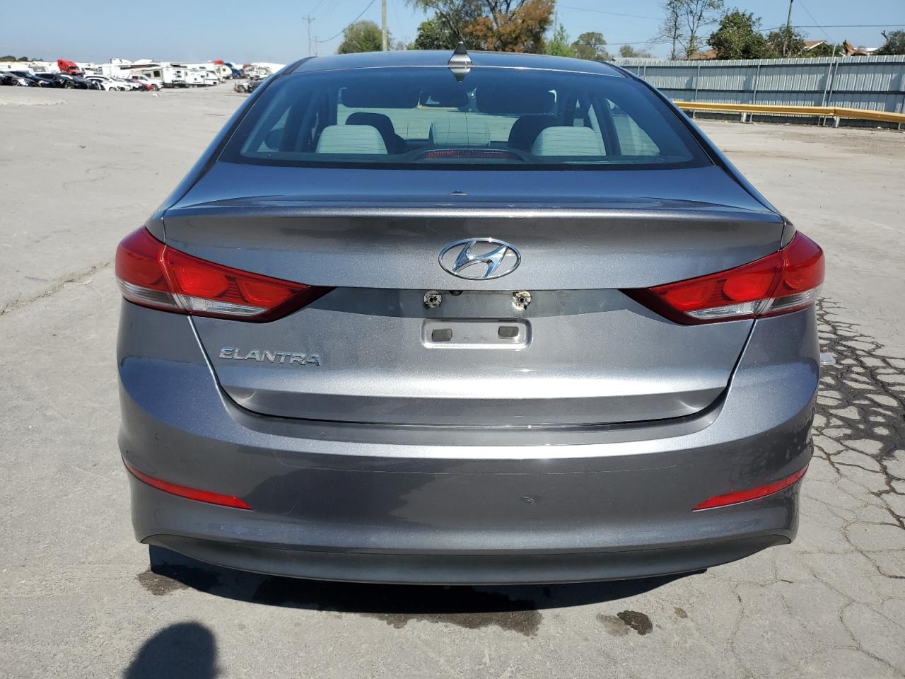 2018 Hyundai Elantra VIN 5NPD84LF9JH257633 Copart auction photo, front end damage thumbnail 6