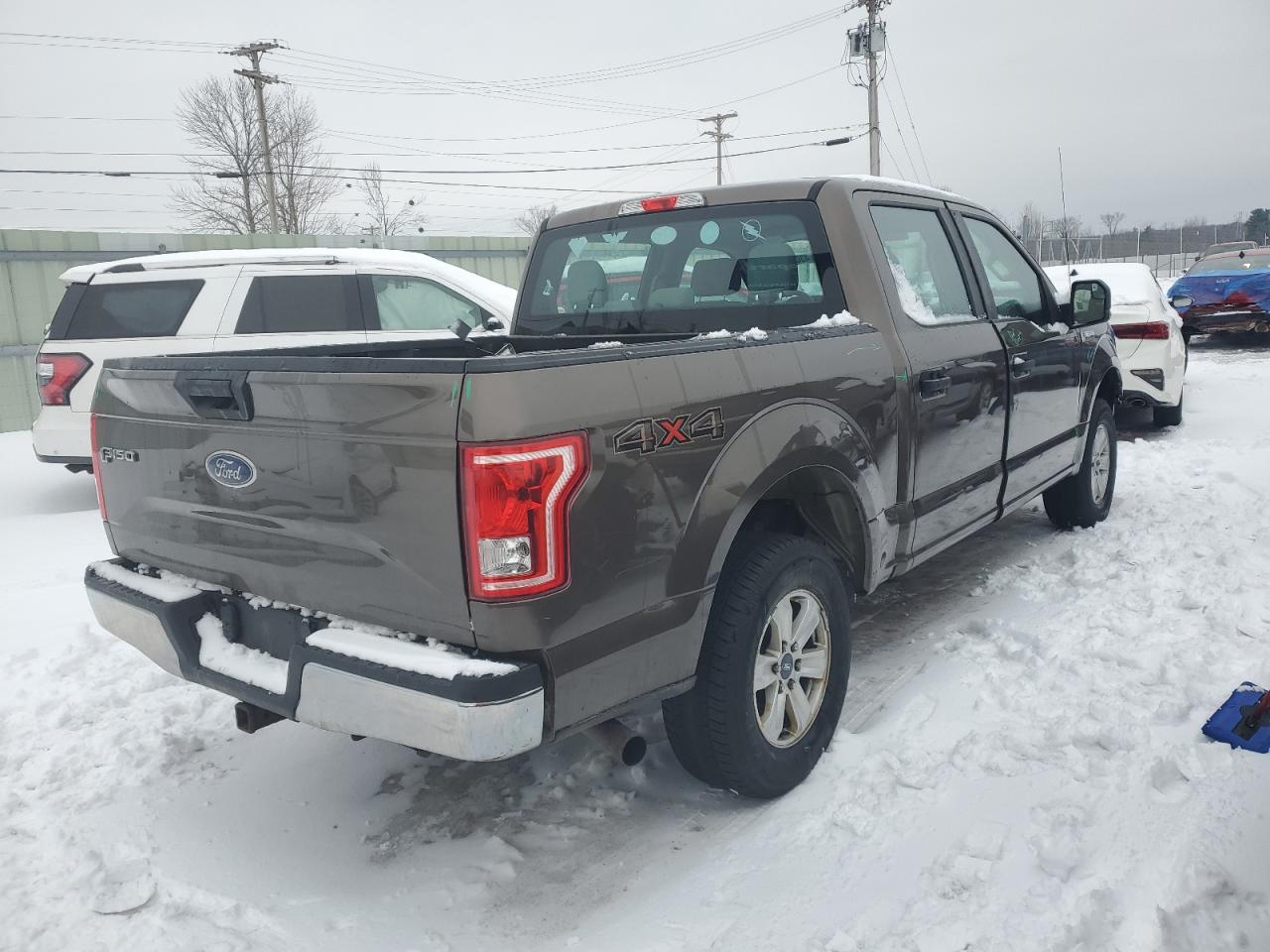 2015 Ford F-150 VIN 1FTEW1EP4FFB36895 Copart auction photo, front end damage thumbnail 3