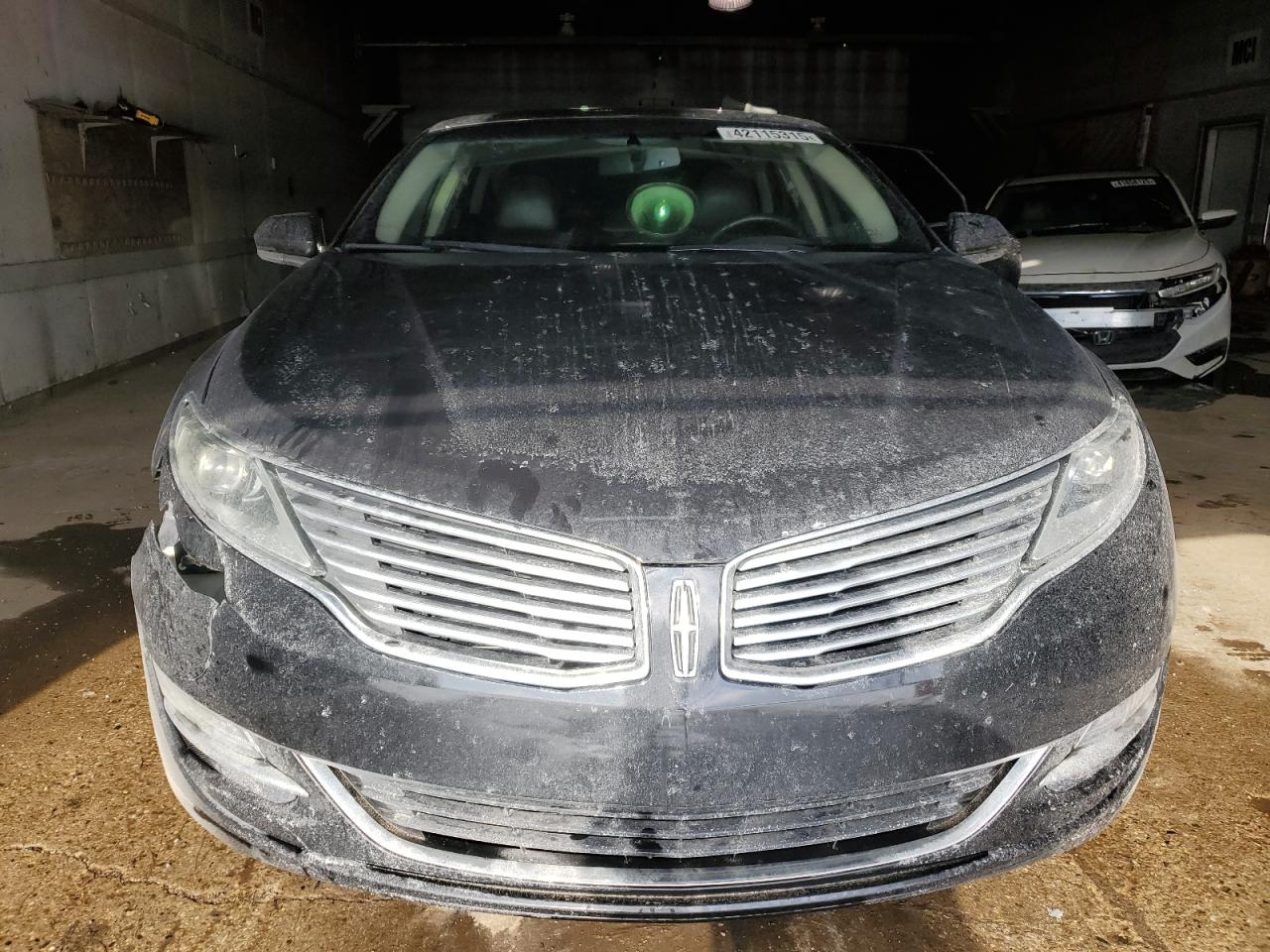 2013 Lincoln MKZ VIN 3LN6L2JK9DR823329 Copart auction photo, front end / side damage thumbnail 5