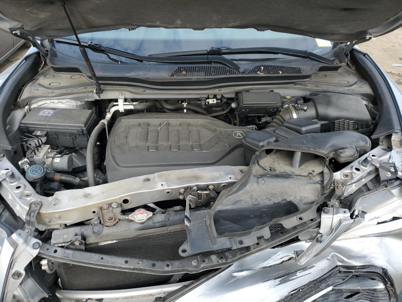 2016 Acura MDX VIN 5FRYD4H27GB017182 Copart auction photo, front end damage thumbnail 12