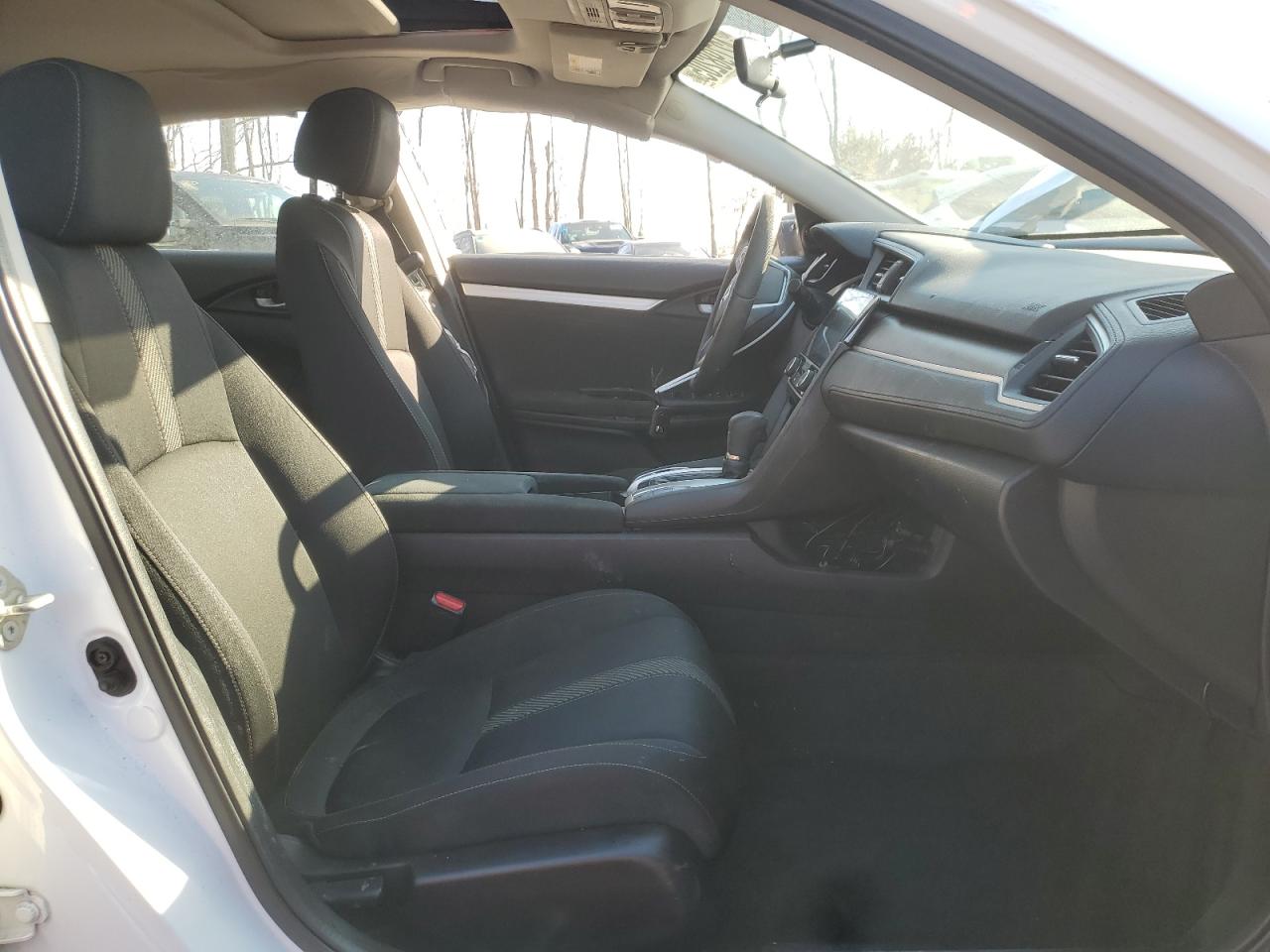 2017 Honda Civic VIN 19XFC2F75HE216737 Copart auction photo, front end / side damage thumbnail 7