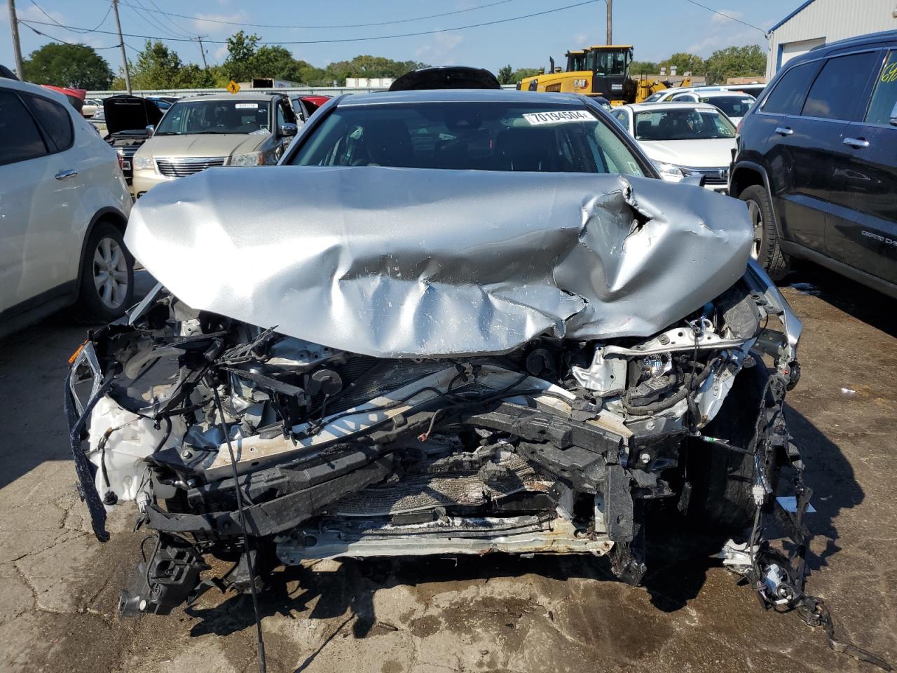 2021 Toyota Camry VIN 4T1G11AK7MU404523 Copart auction photo, front end / side damage thumbnail 5