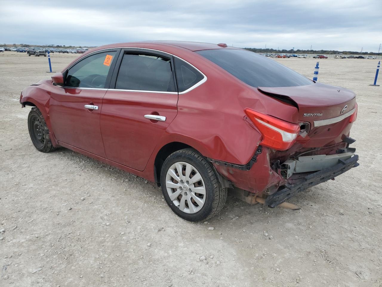 2016 Nissan Sentra VIN 3N1AB7AP6GL662734 Copart auction photo, all over damage thumbnail 2