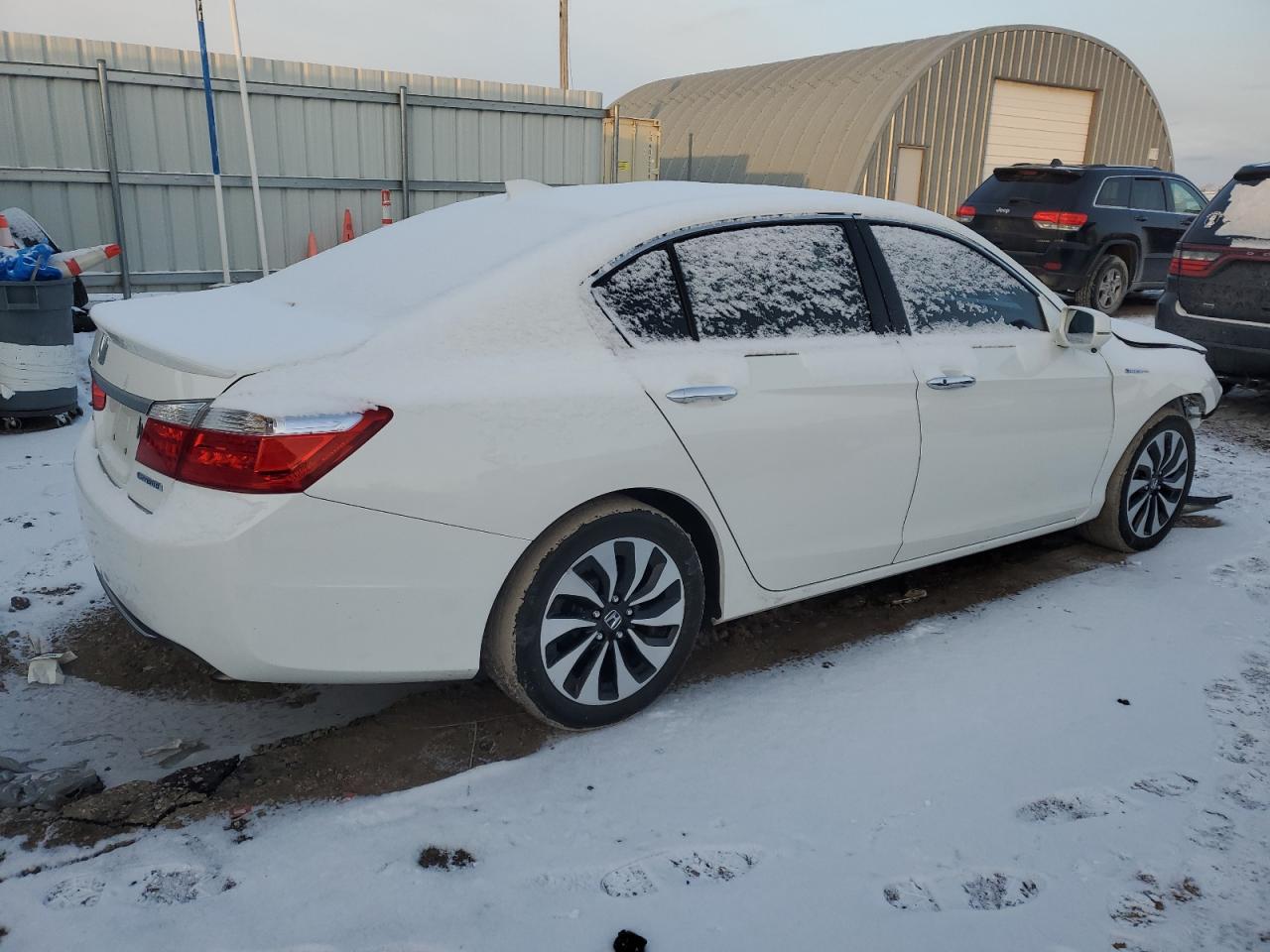 2015 Honda Accord VIN 1HGCR6F58FA004794 Copart auction photo, front end damage thumbnail 3
