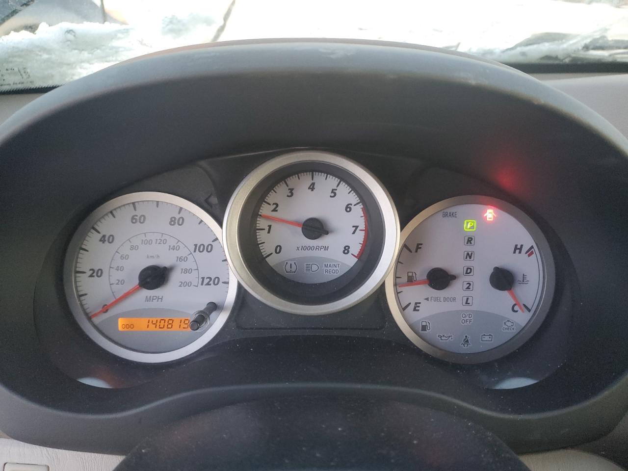 2005 Toyota RAV 4 VIN JTEGD20VX50075446 Copart auction photo, front end / rear end damage thumbnail 9