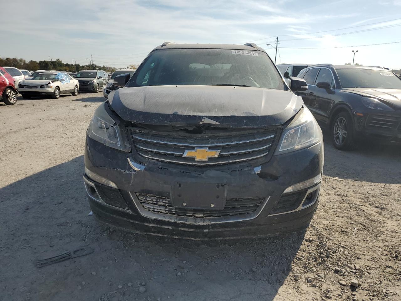 2016 Chevrolet Traverse VIN 1GNKRGKDXGJ240322 Copart auction photo, front end / rear end damage thumbnail 5