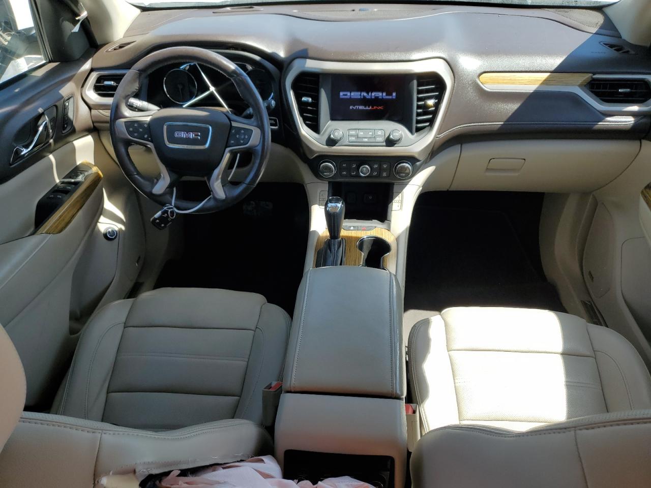 2017 GMC Acadia VIN 1GKKNPLS5HZ258364 Copart auction photo, side / front end damage thumbnail 8