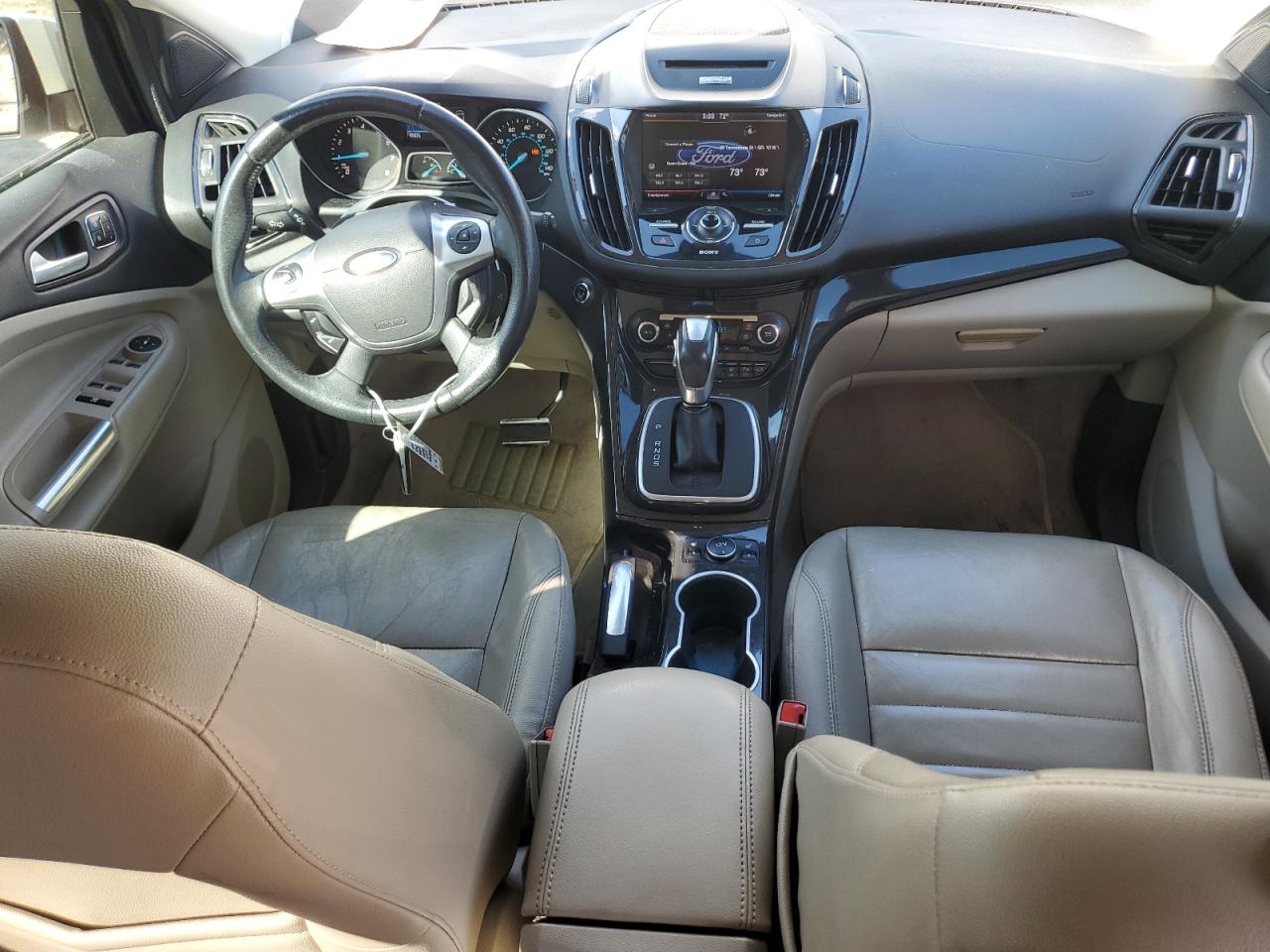 2014 Ford Escape VIN 1FMCU0JX5EUB55765 Copart auction photo, front end / side damage thumbnail 8