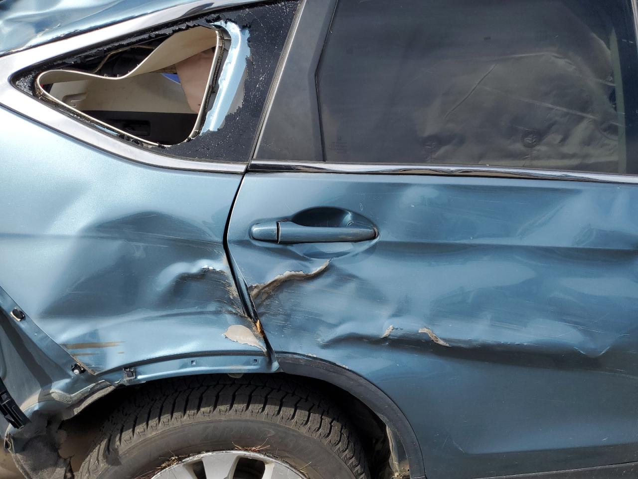 2013 Honda CR-V VIN 5J6RM4H72DL036498 Copart auction photo, all over damage thumbnail 11