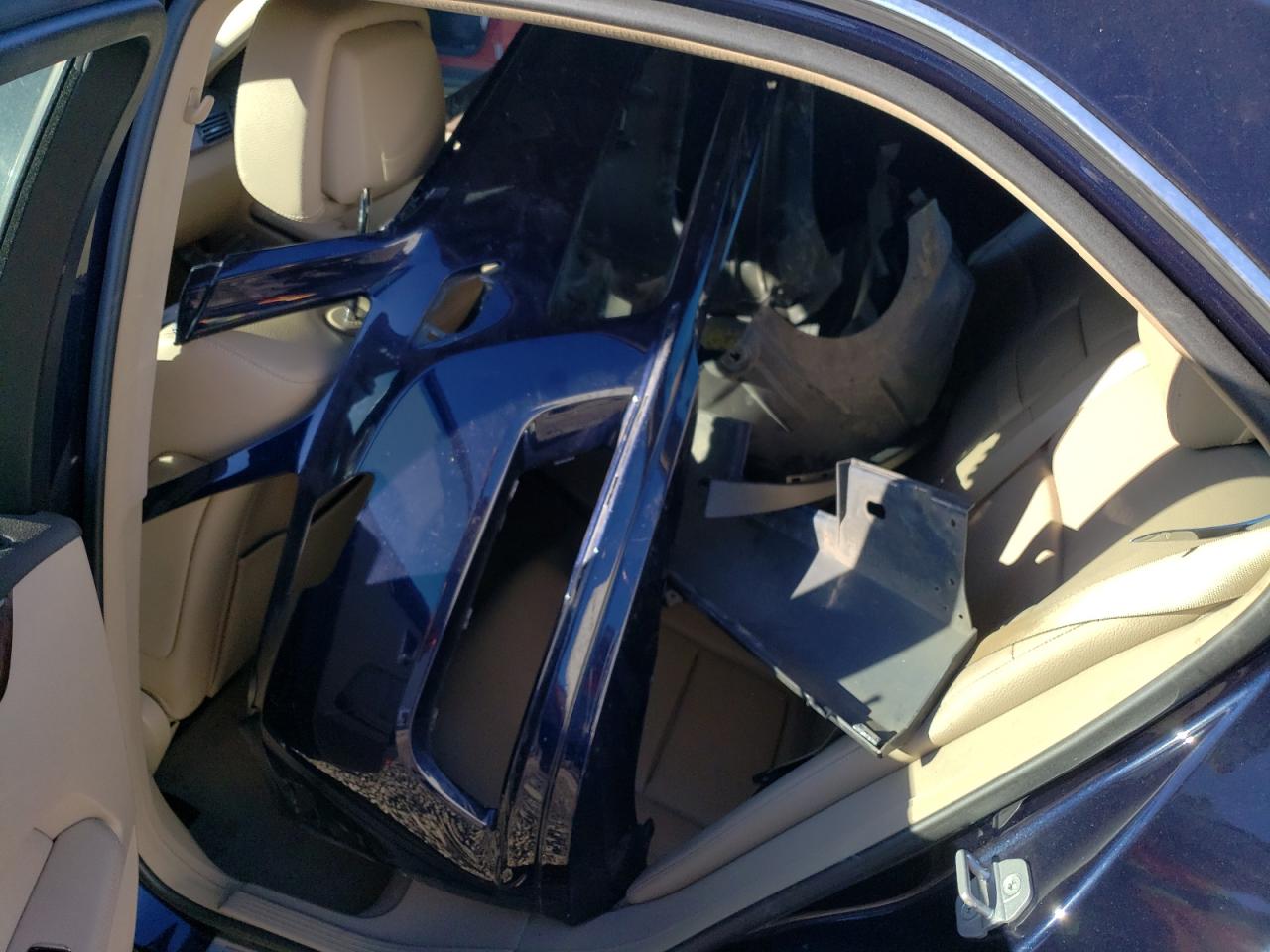 2012 Mercedes-Benz E-klasse VIN WDDHF8JB9CA599761 Copart auction photo, front end / side damage thumbnail 12