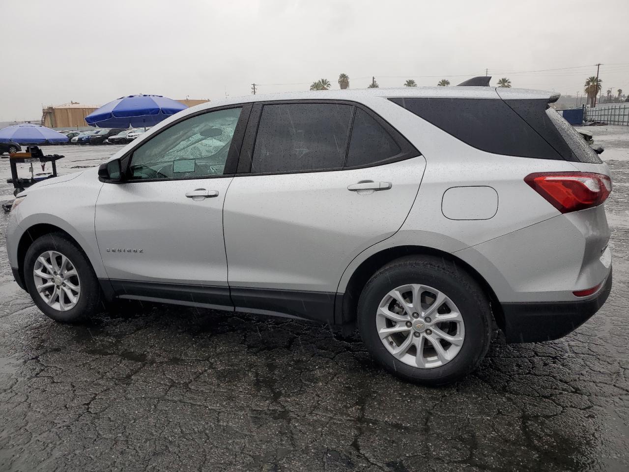 2021 Chevrolet Equinox VIN 3GNAXHEV9MS121411 Copart auction photo, rear end / side damage thumbnail 2