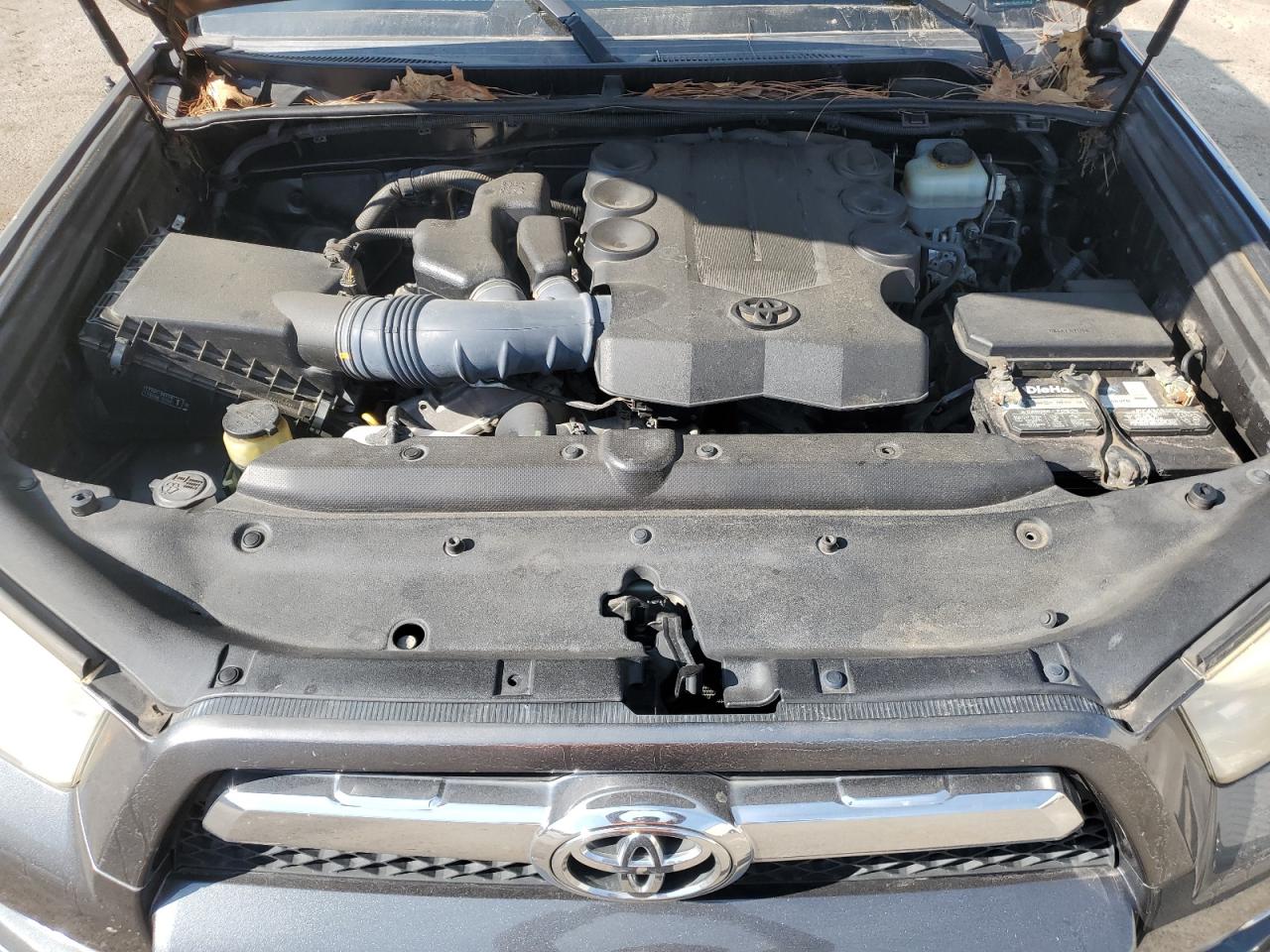 2012 Toyota 4Runner VIN JTEZU5JR0C5037249 Copart auction photo, side damage thumbnail 12
