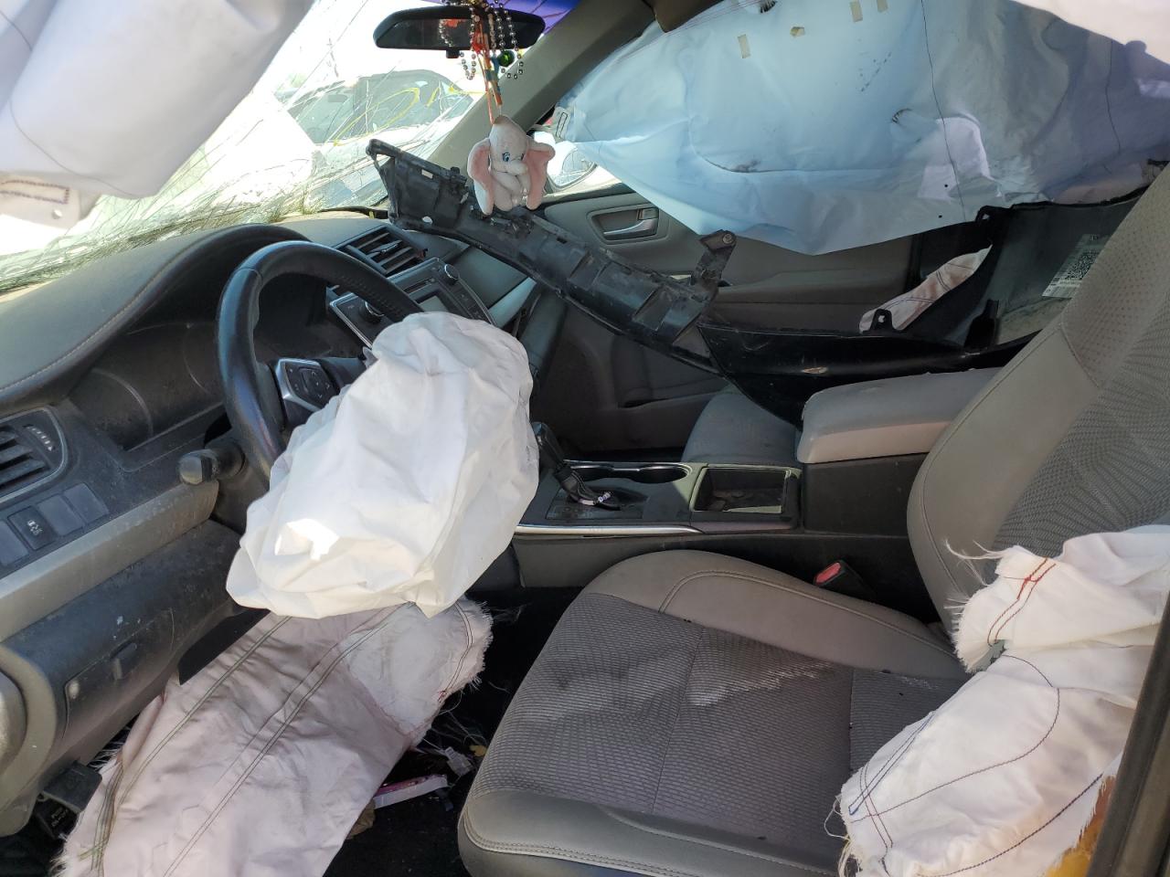 2017 Toyota Camry VIN 4T1BF1FKXHU674629 Copart auction photo, front end / burn - engine damage thumbnail 7