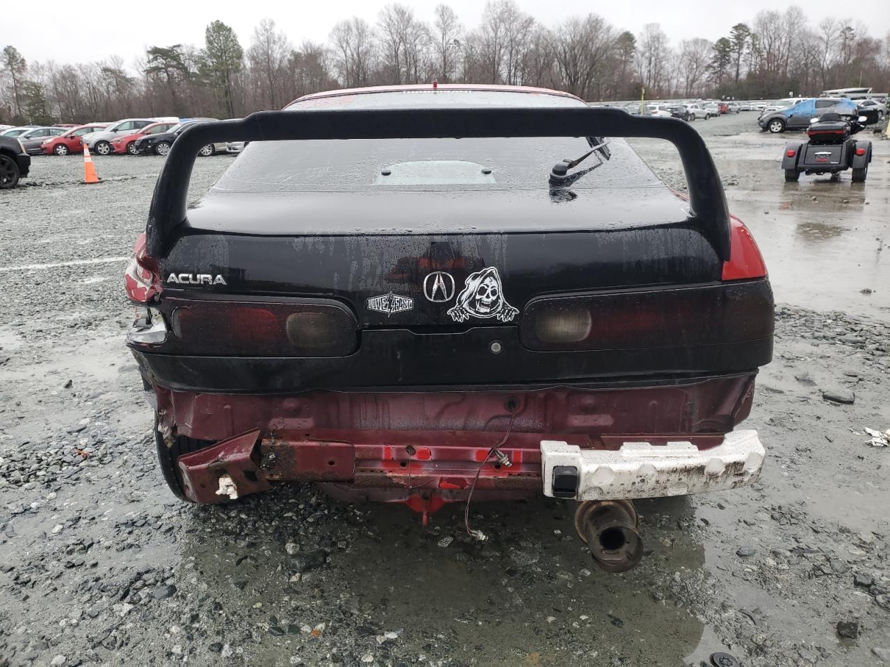1997 Acura Integra VIN JH4DC4465VS000925 Copart auction photo, all over damage thumbnail 6