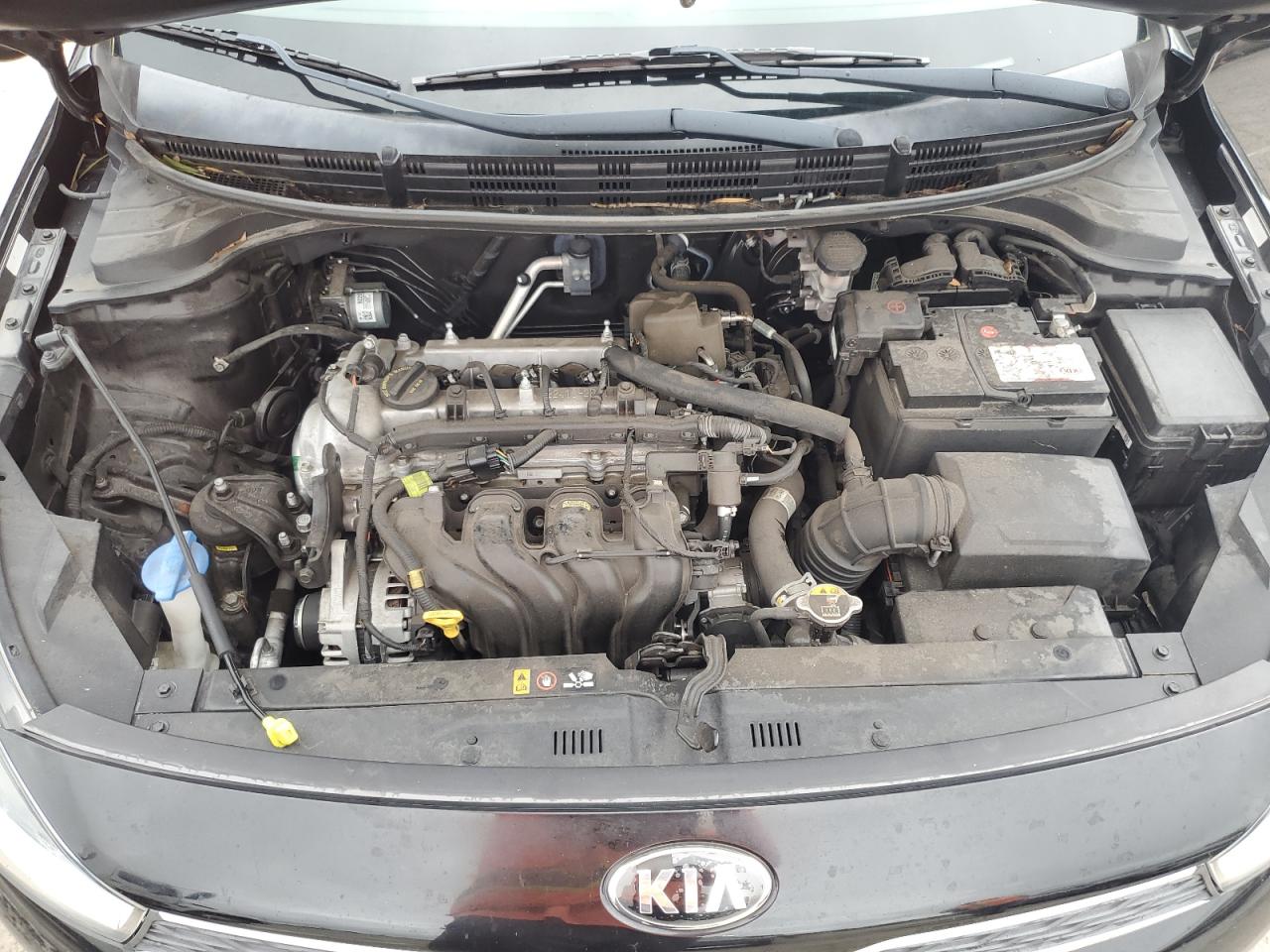 2018 KIA Rio VIN 3KPA24ABXJE142886 Copart auction photo, water/flood / front end damage thumbnail 11