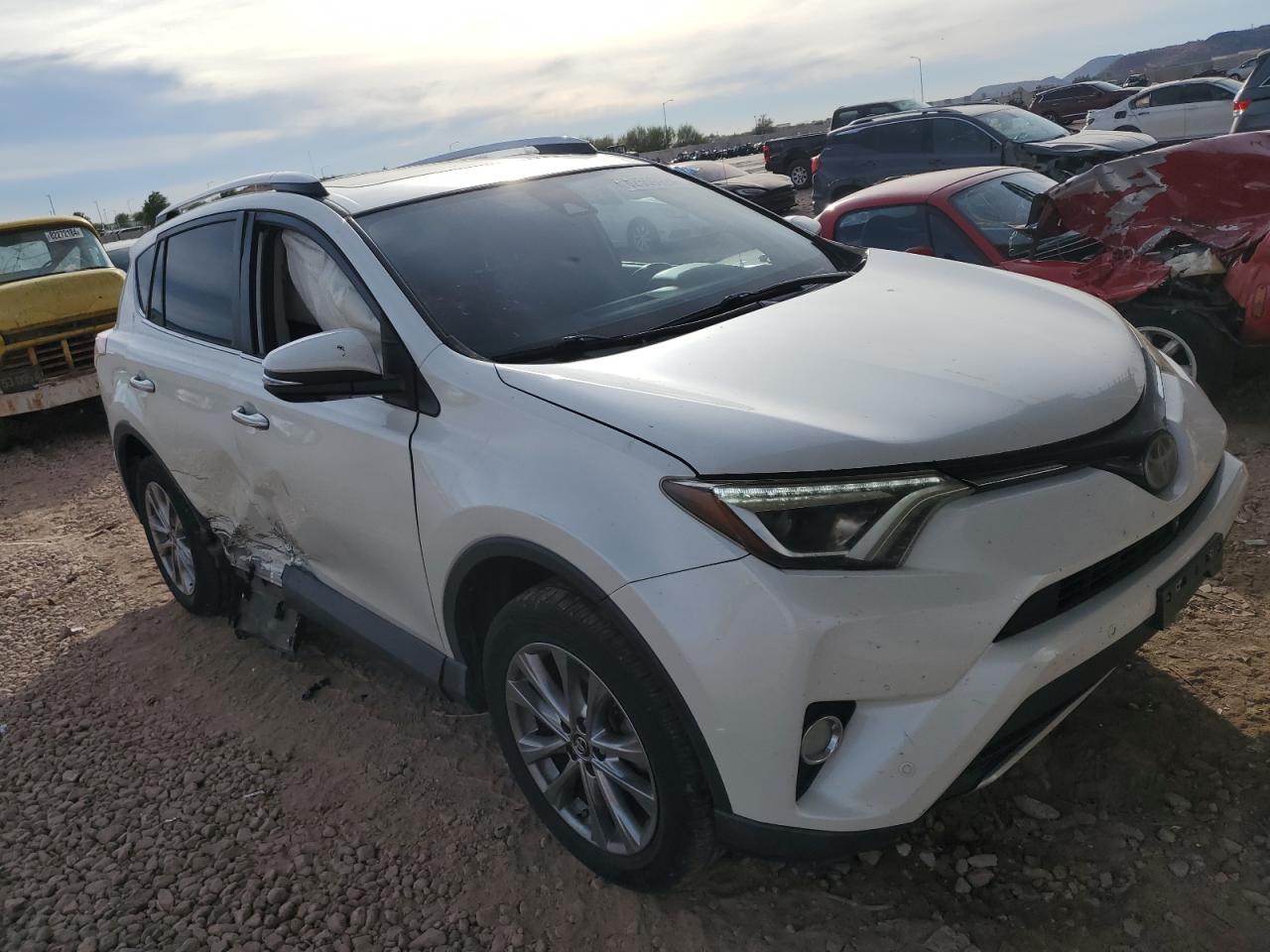 2016 Toyota RAV 4 VIN JTMDFREV0GD184738 Copart auction photo, side damage thumbnail 4