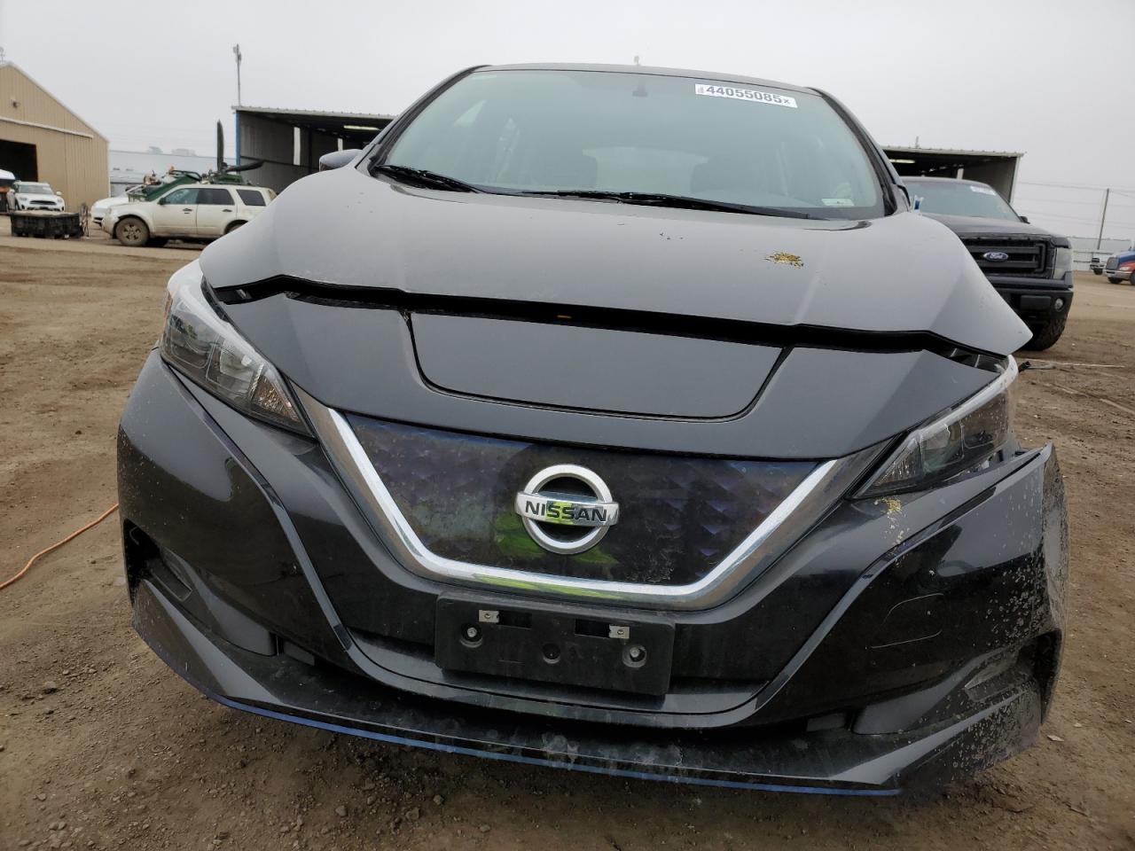 2019 Nissan Leaf VIN 1N4BZ1CPXKC321404 Copart auction photo, side / front end damage thumbnail 5
