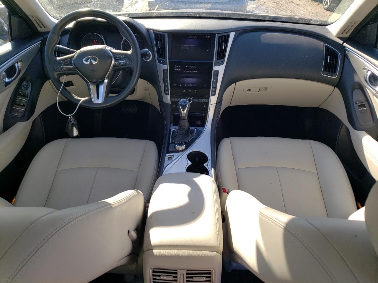 2021 Infiniti Q50 VIN JN1EV7BR1MM751220 Copart auction photo, front end damage thumbnail 8