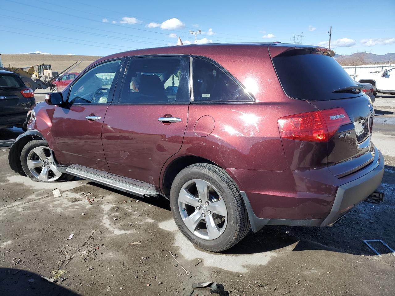 2008 Acura MDX VIN 2HNYD28818H533988 Copart auction photo, front end damage thumbnail 2