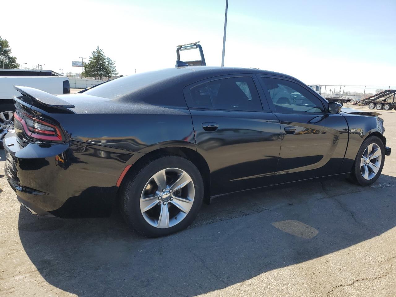 2016 Dodge Charger VIN 2C3CDXHG1GH187514 Copart auction photo, front end damage thumbnail 3