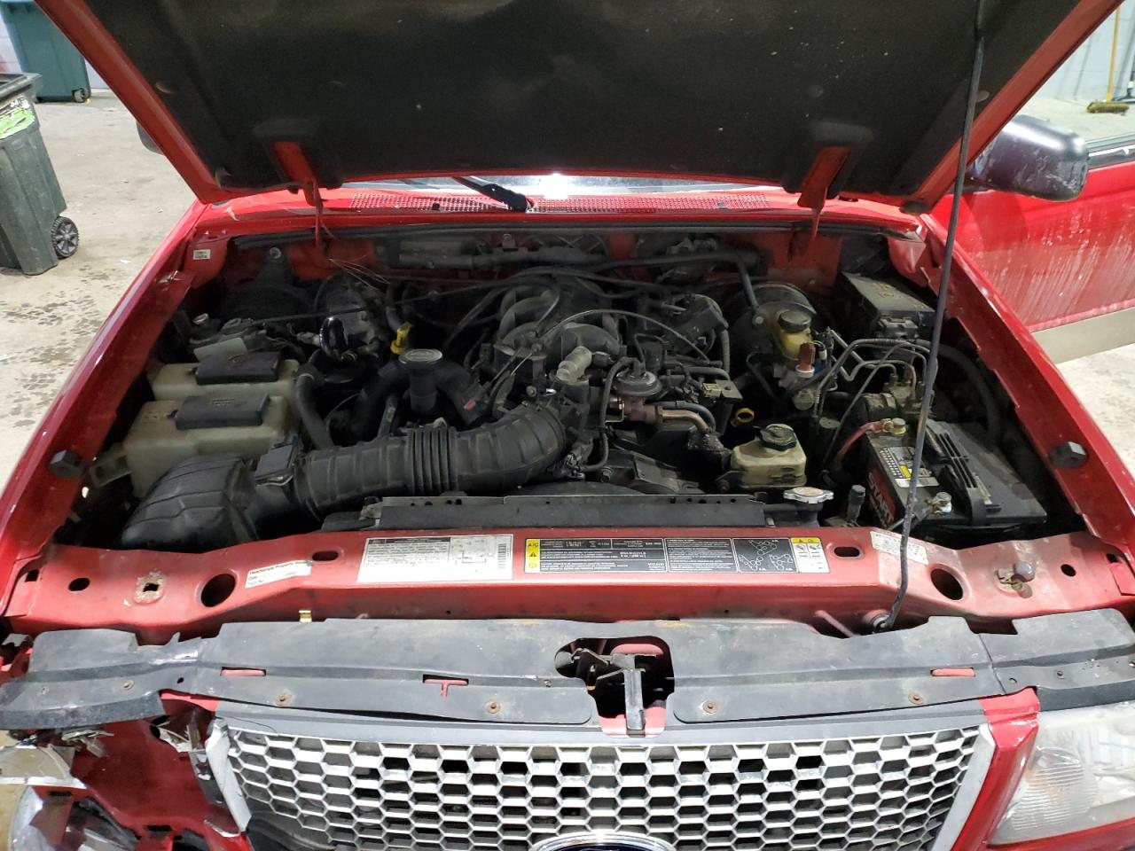 2001 Ford Ranger VIN 1FTZR15E71TA56525 Copart auction photo, front end / minor dent/scratches damage thumbnail 11