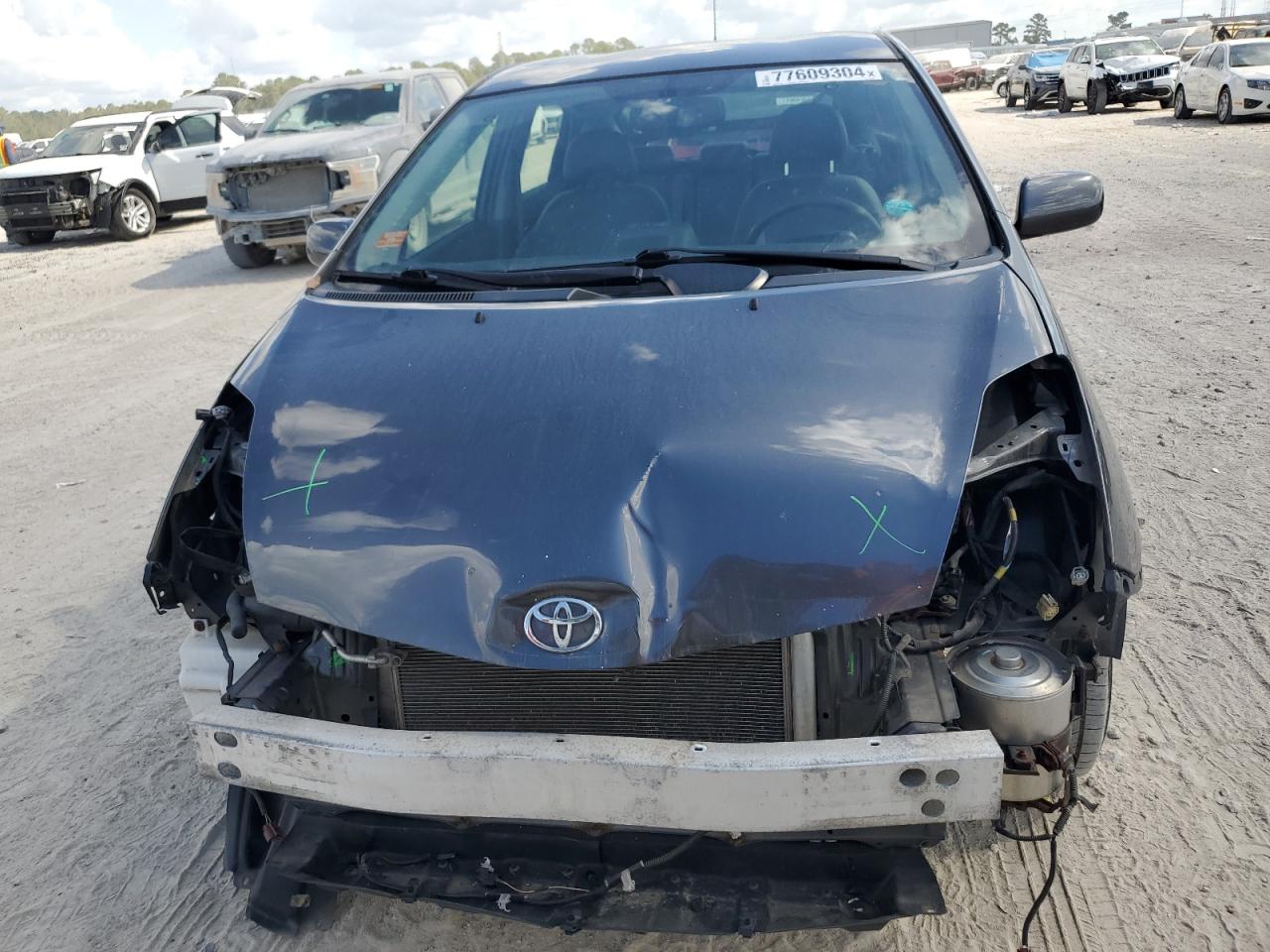 2008 Toyota Prius VIN JTDKB20U883426966 Copart auction photo, front end damage thumbnail 5