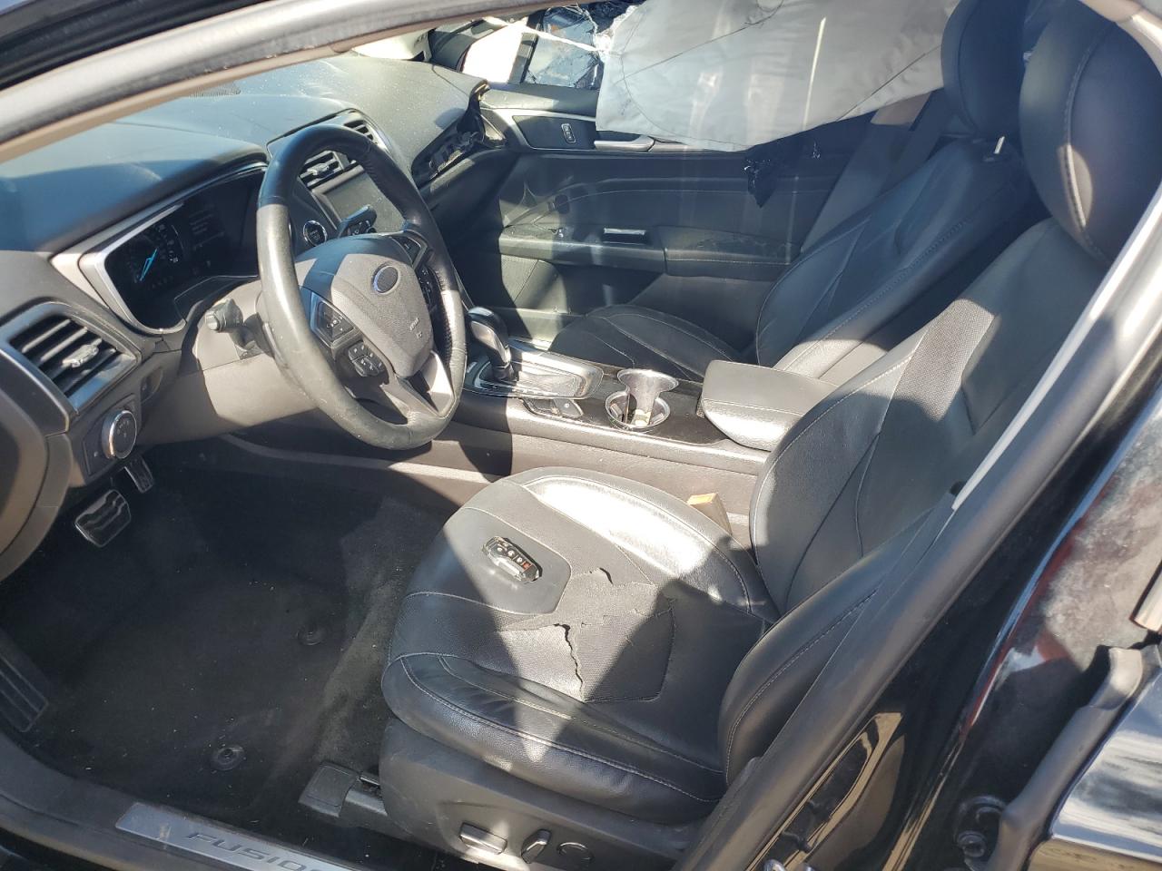2016 Ford Fusion VIN 3FA6P0K91GR376983 Copart auction photo, side / front end damage thumbnail 7