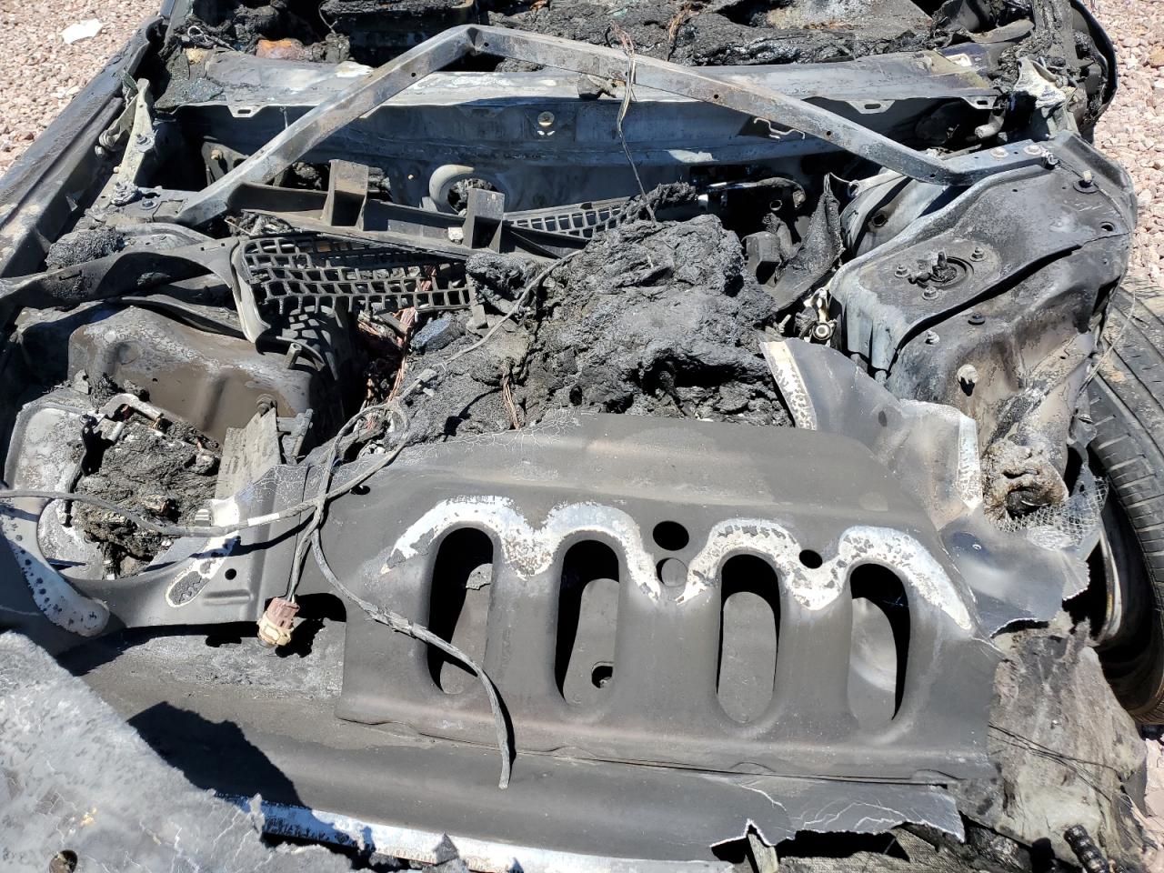2012 Dodge Challenger VIN 2C3CDYAG8CH269654 Copart auction photo, burn damage thumbnail 11