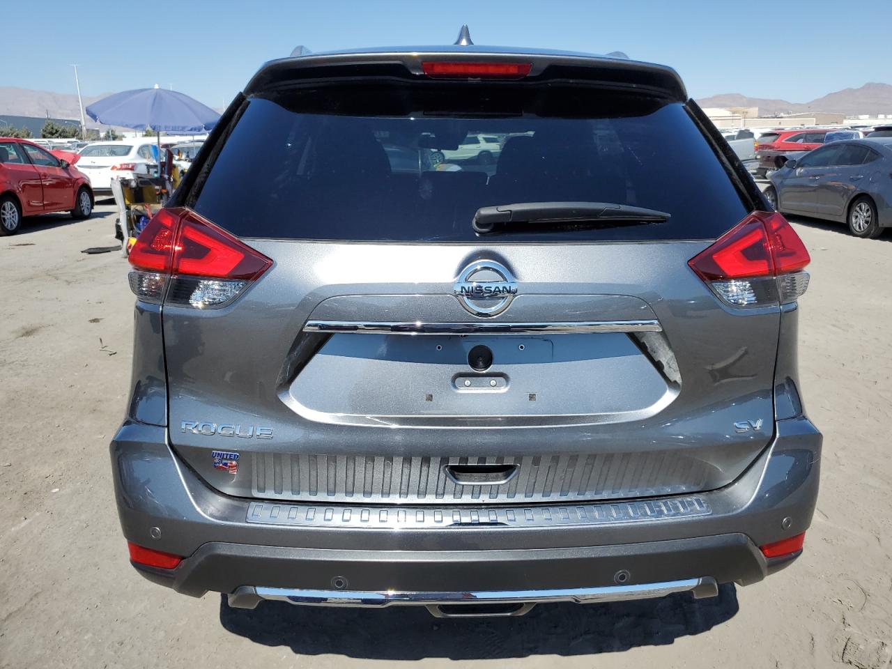 2020 Nissan Rogue VIN JN8AT2MTXLW040913 Copart auction photo, front end damage thumbnail 6