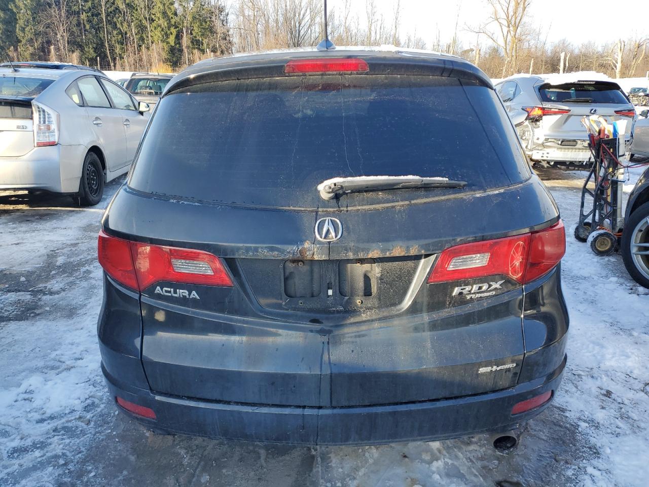 2008 Acura RDX VIN 5J8TB18268A005522 Copart auction photo, all over damage thumbnail 6