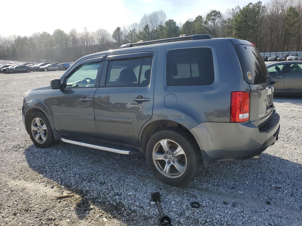 2012 Honda Pilot VIN 5FNYF4H57CB003363 Copart auction photo, front end / minor dent/scratches damage thumbnail 2