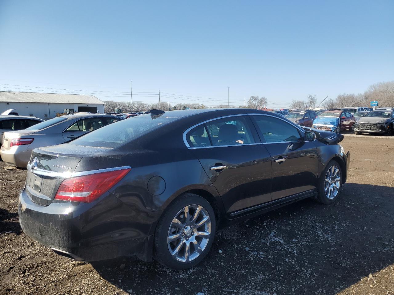 2015 Buick LaCrosse VIN 1G4GD5G3XFF121717 Copart auction photo, front end damage thumbnail 3