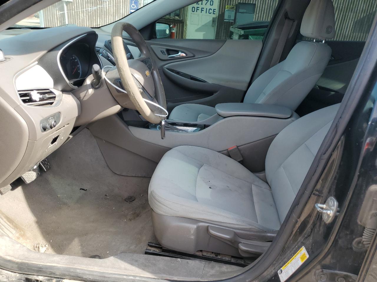 2017 Chevrolet Malibu VIN 1G1ZB5STXHF193202 Copart auction photo, rear end damage thumbnail 7
