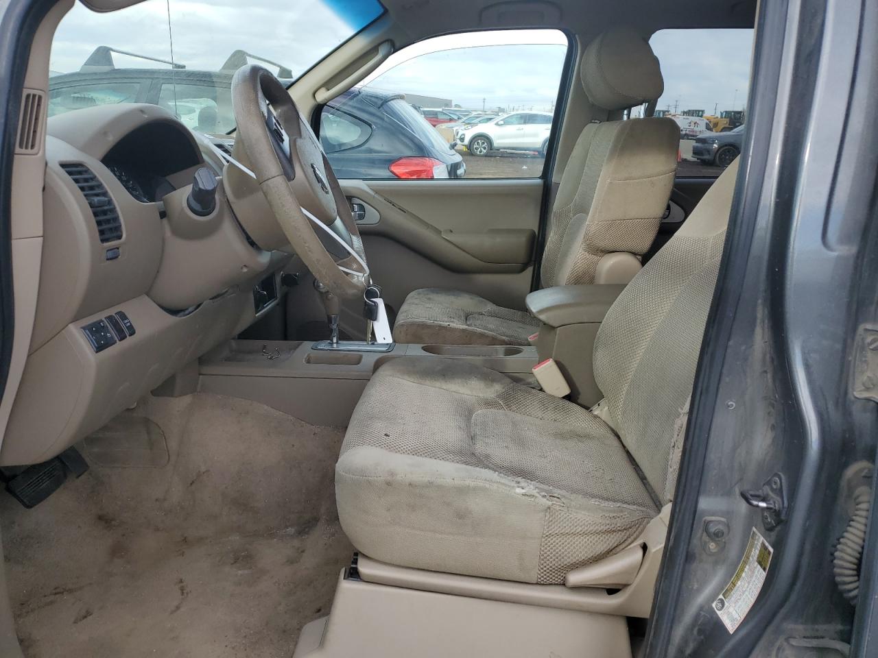 2007 Nissan Navara (Frontier) VIN 1N6AD09W27C466003 Copart auction photo, side / front end damage thumbnail 7