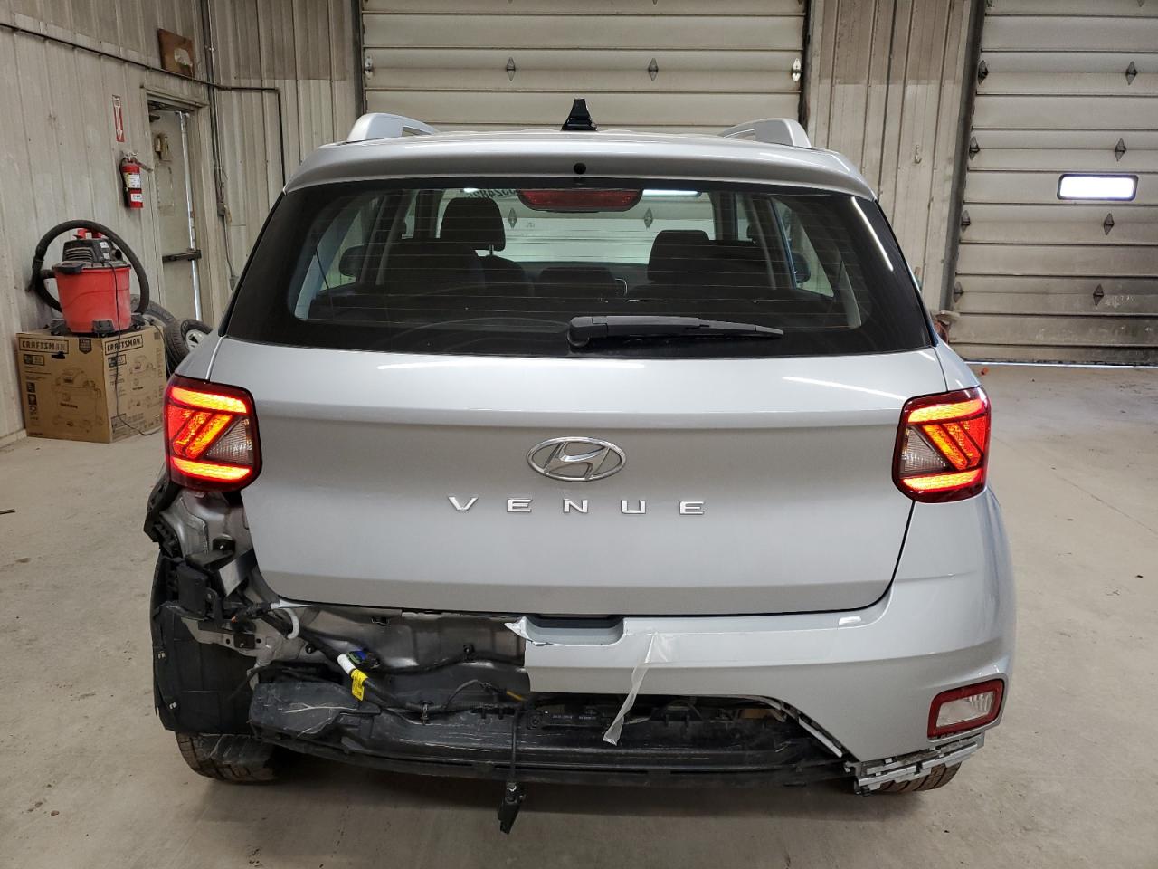 2020 Hyundai Venue VIN KMHRBHA36LU015360 Copart auction photo, rear end / minor dent/scratches damage thumbnail 6