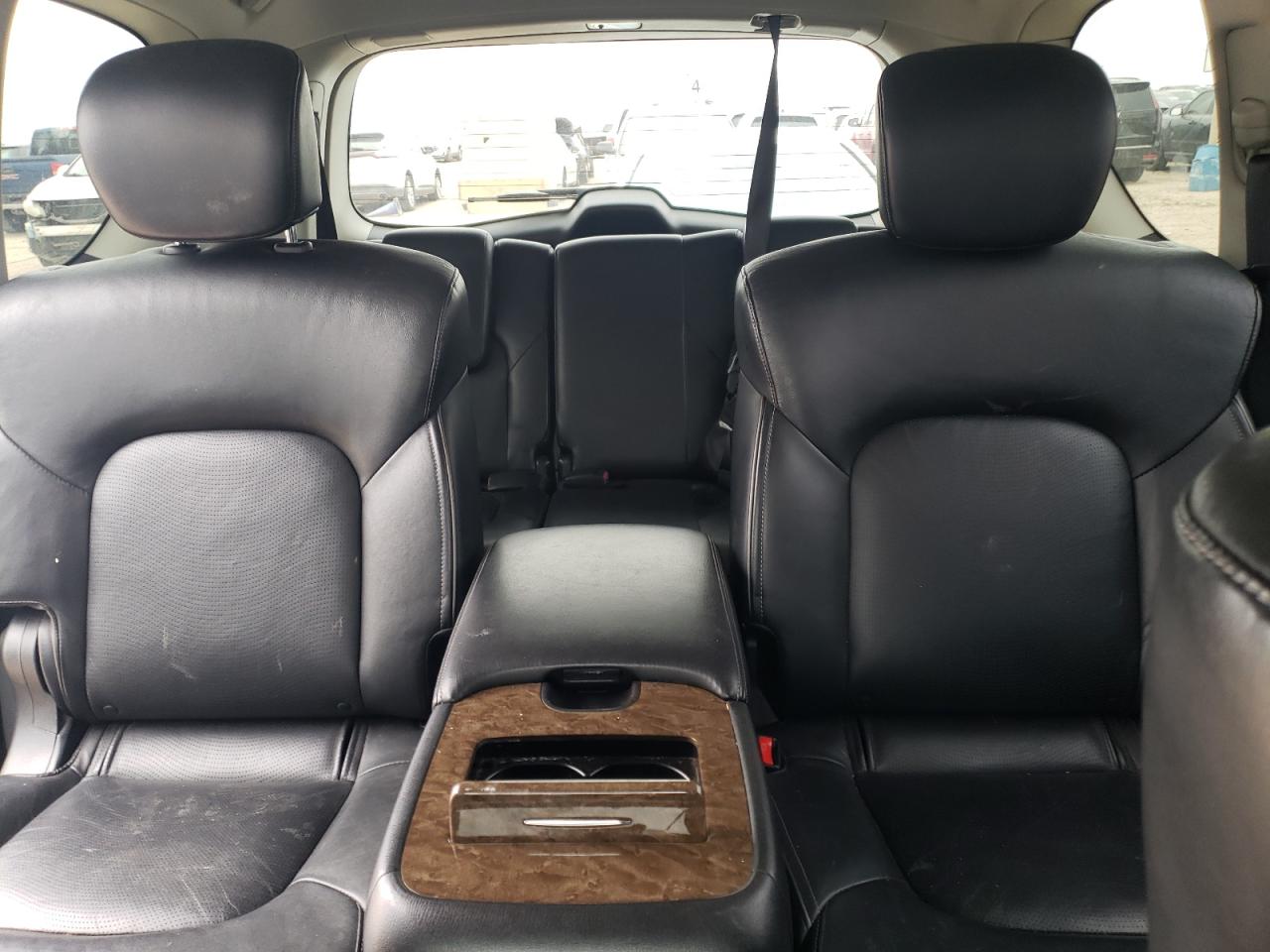 2016 Infiniti QX80 VIN JN8AZ2NE4G9124227 Copart auction photo, side damage thumbnail 10