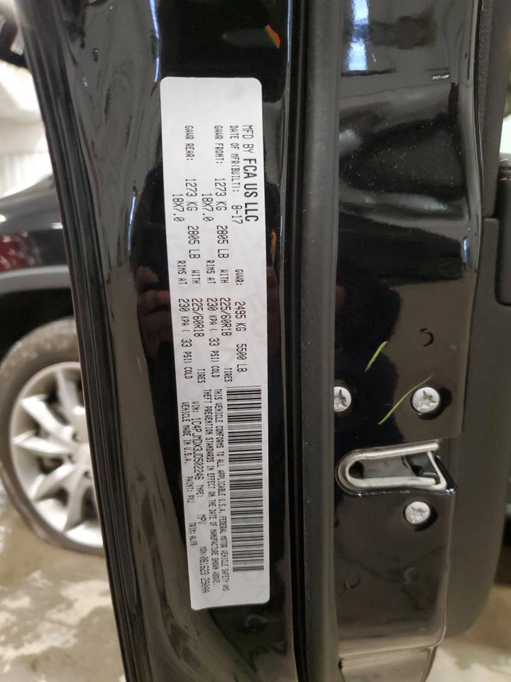 2018 Jeep Grand Cherokee VIN 1C4PJMDX3JD502246 Copart auction photo, front end damage thumbnail 13