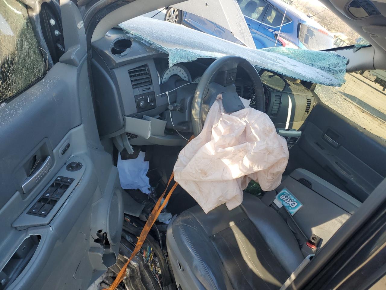 2006 Dodge Durango VIN 1D4HB58256F164417 Copart auction photo, all over damage thumbnail 8