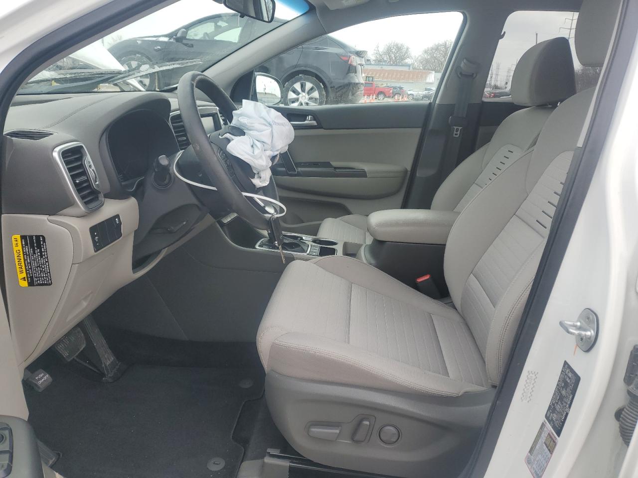 2019 KIA Sportage VIN KNDPMCACXK7614951 Copart auction photo, front end damage thumbnail 7