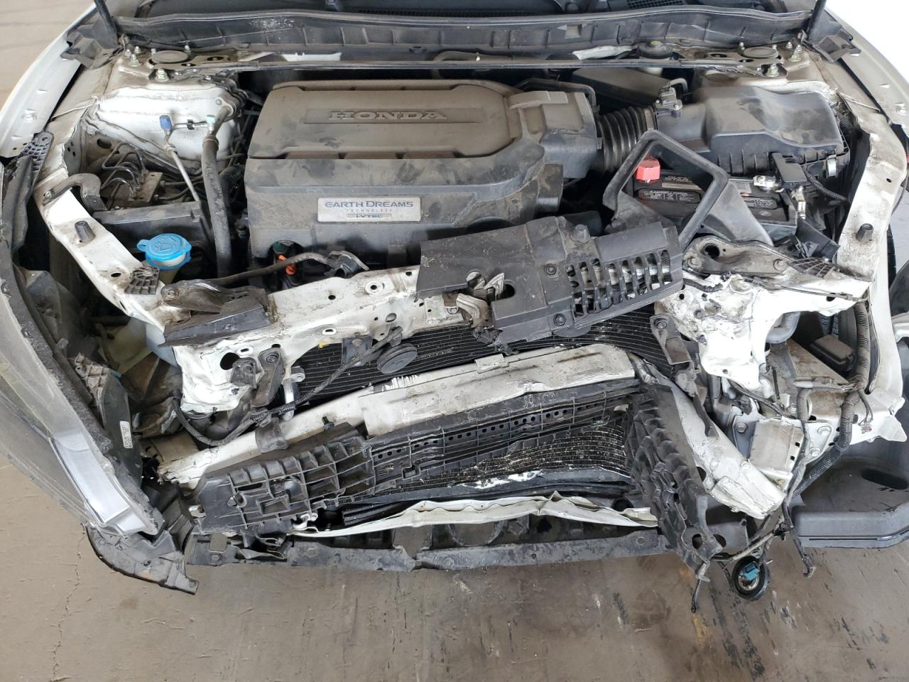 2014 Honda Accord VIN 1HGCR3F86EA036411 Copart auction photo, front end damage thumbnail 11