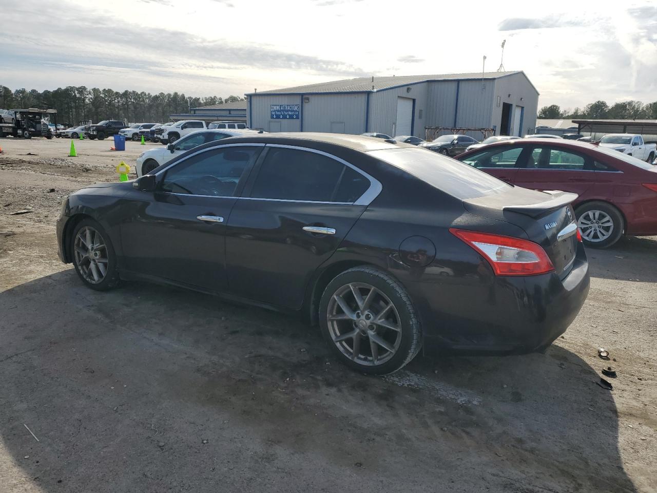 2010 Nissan Maxima VIN 1N4AA5AP4AC851993 Copart auction photo, front end / all over damage thumbnail 2